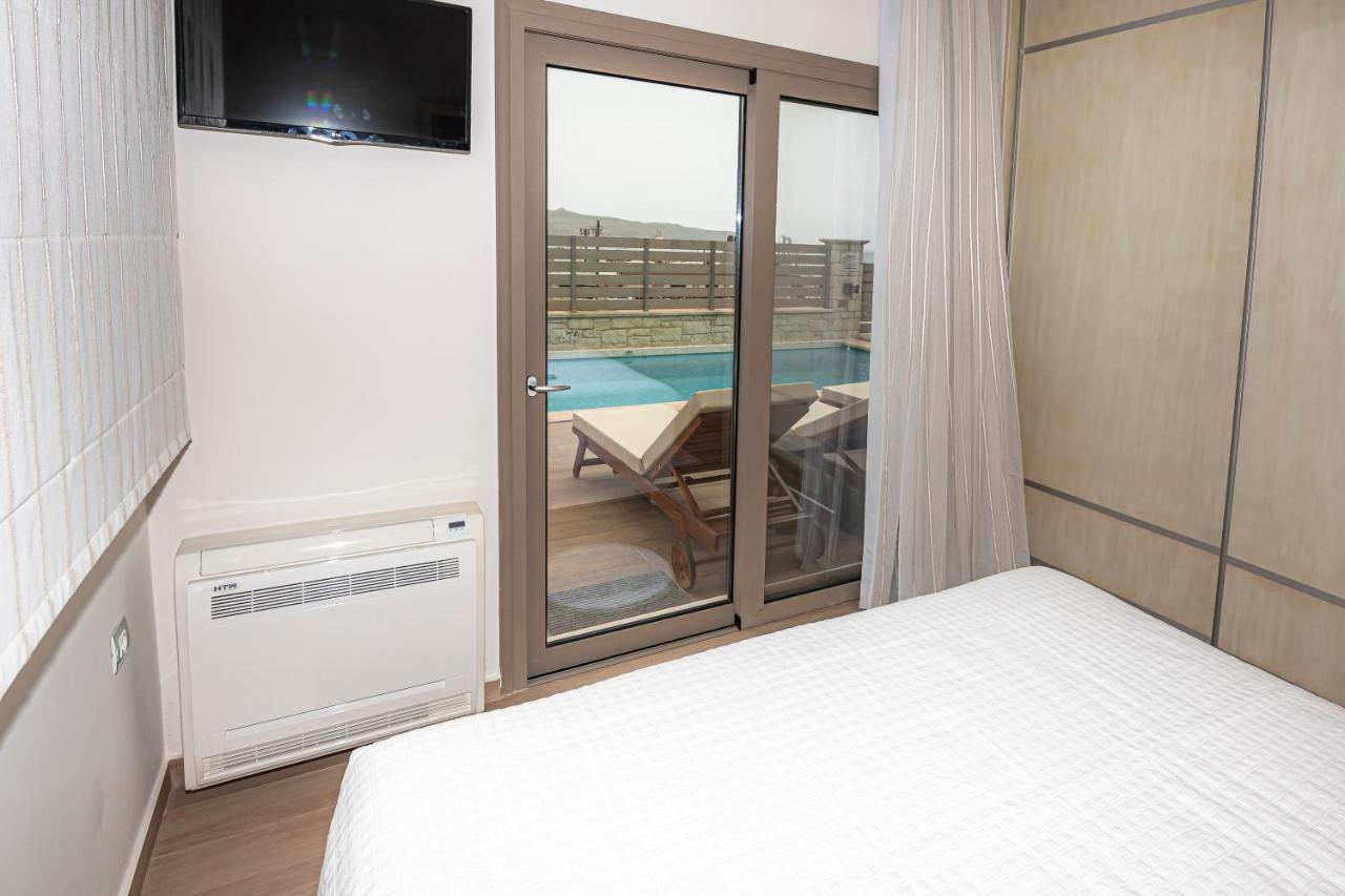 Superior Villa Marina Mare Sauna Hammam Nea Kydonia Exterior foto